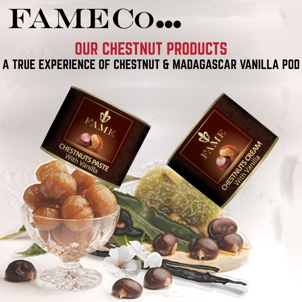 Chestnuts Paste with Vanilla