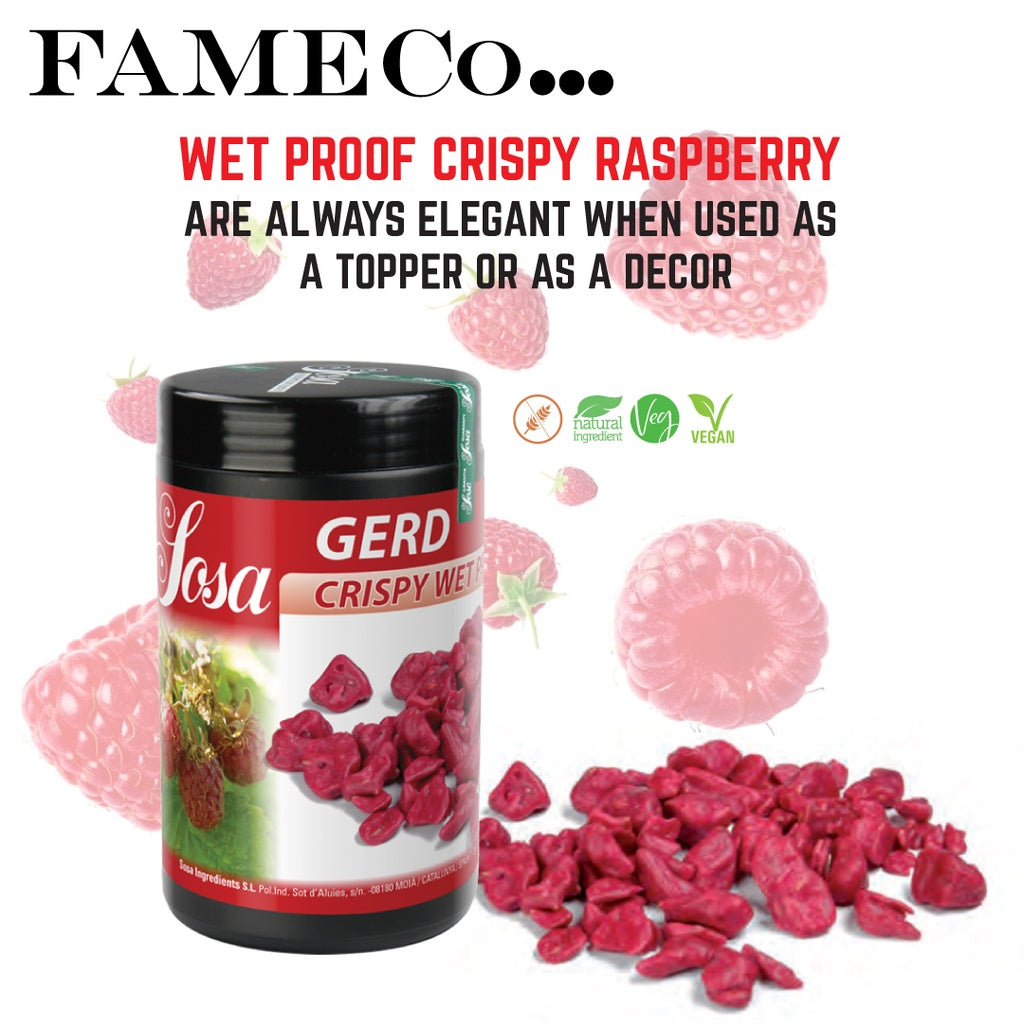 Wet Proof Crispy Raspberry