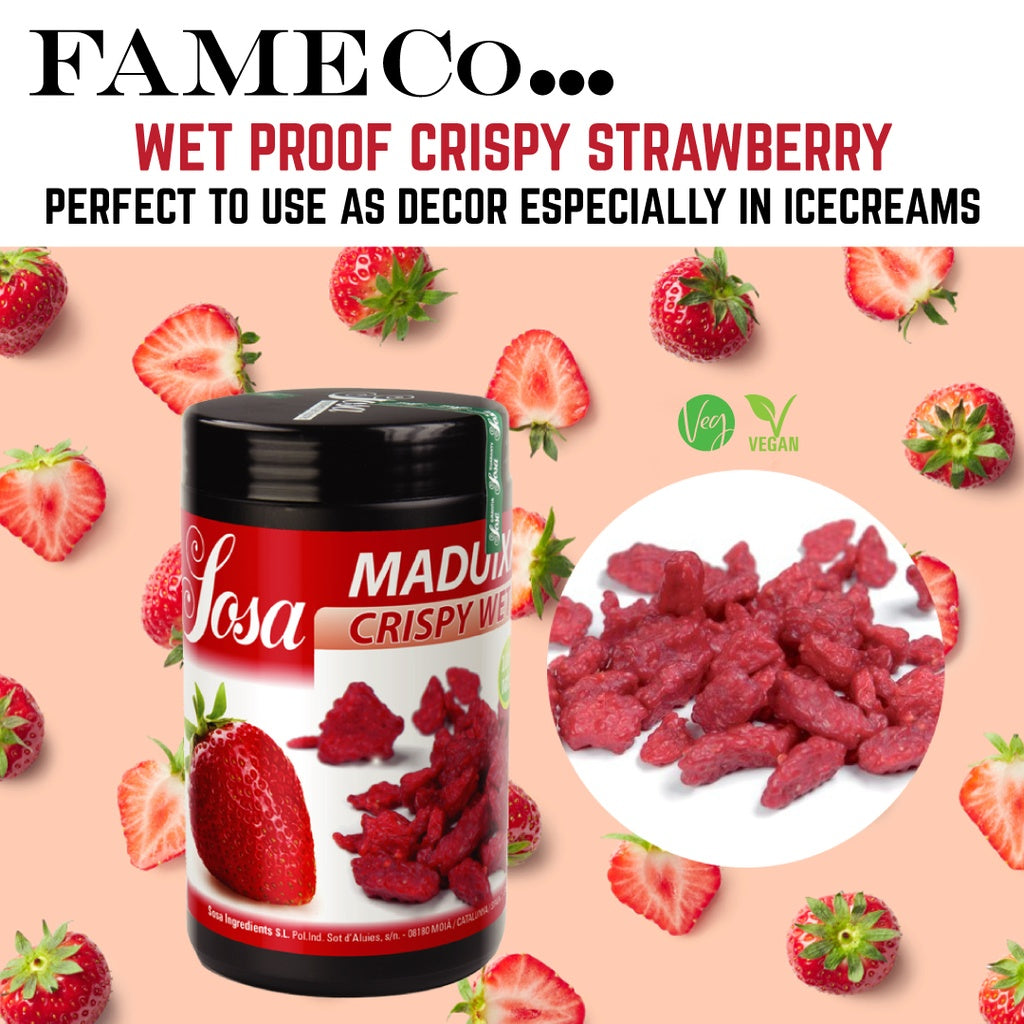 Wet Proof Crispy Strawberry