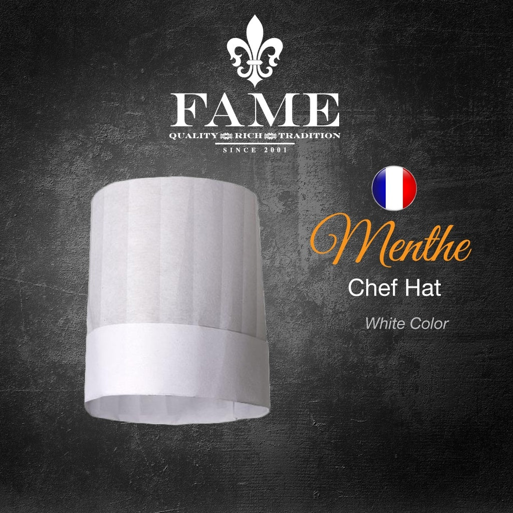 Menthe Chef Hat/White/Universal size