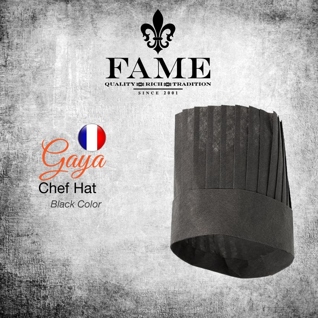 Gaya Chef Hat/Black/21cm