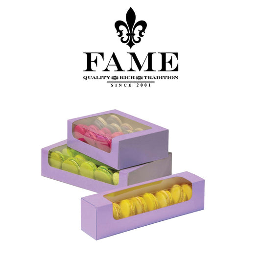 Macaron Box with Window D.175X120X55 x 50pcs