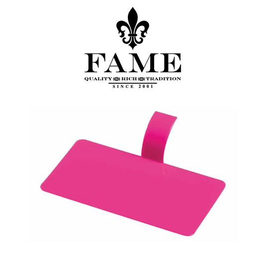 Plastic Dessert Mini Rectangle Fuchsia Tray D.10X5.5cm X 100