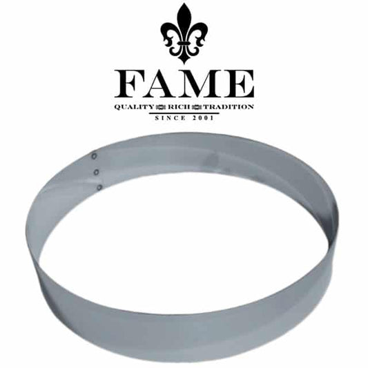 Mousse Ring Stainless Steel Diam. 32xH.4.5cm