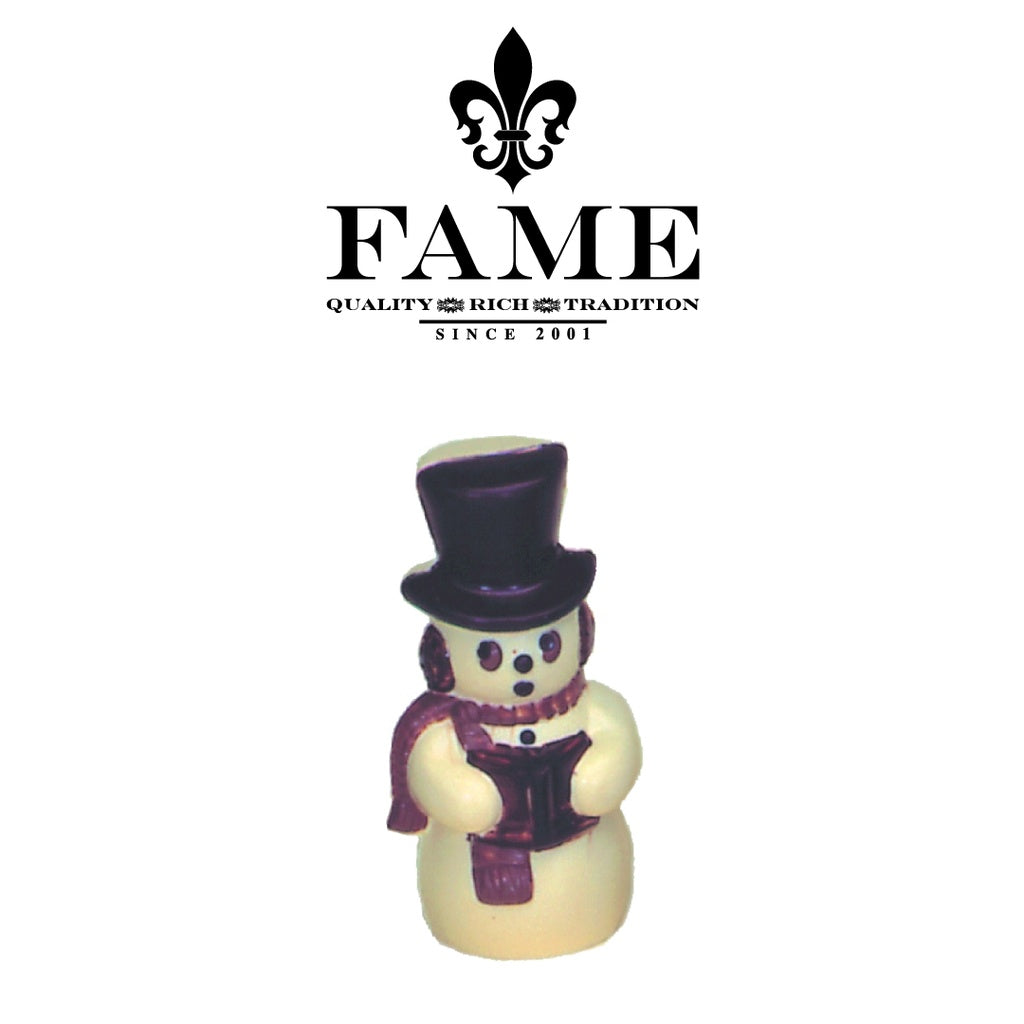 Polycarbonate Mould Snowman H13.4cm