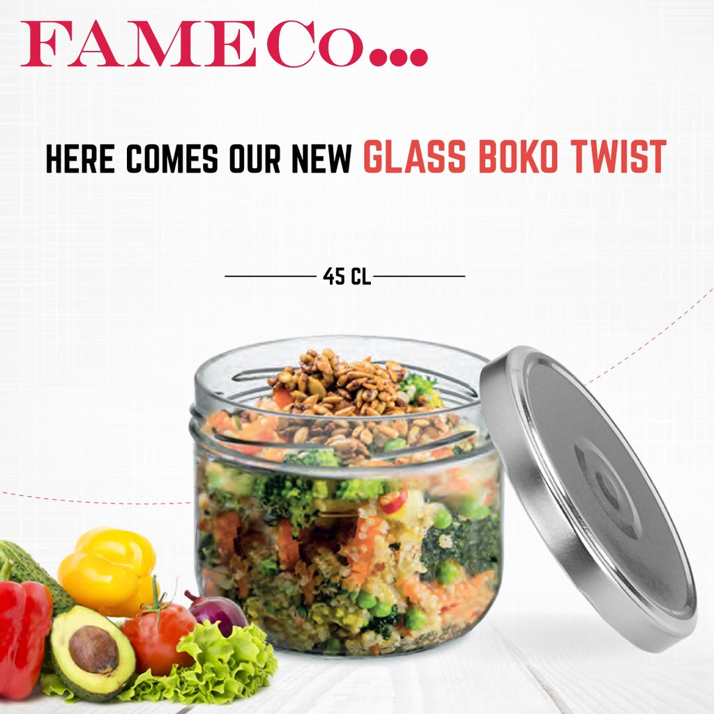 Glass BOKO Metal lid for BKW45 x 72pcs