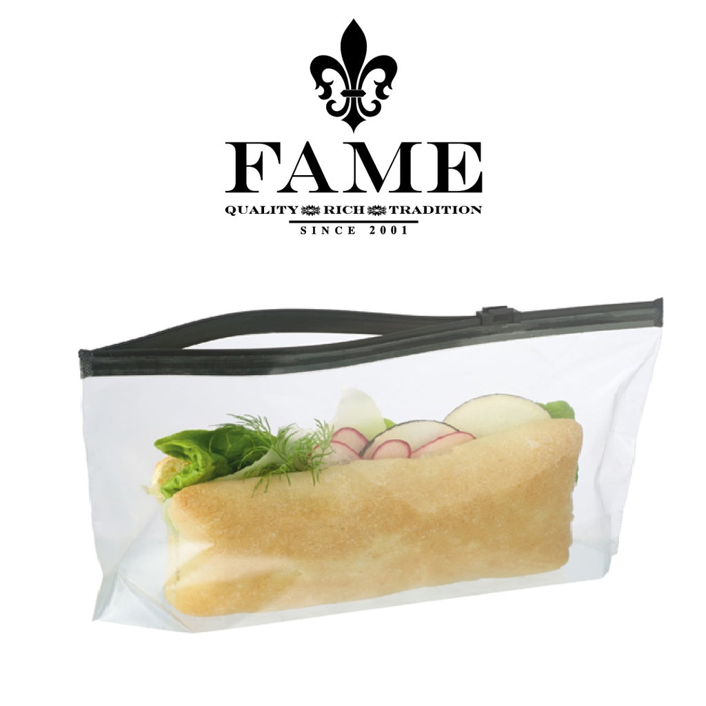 Luxurious Transparent Slide Bag For Sandwich X 250