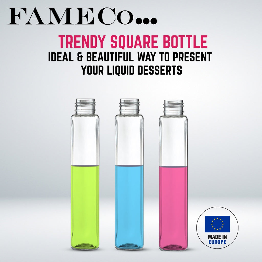 Square Bottle 12cl x 100pcs